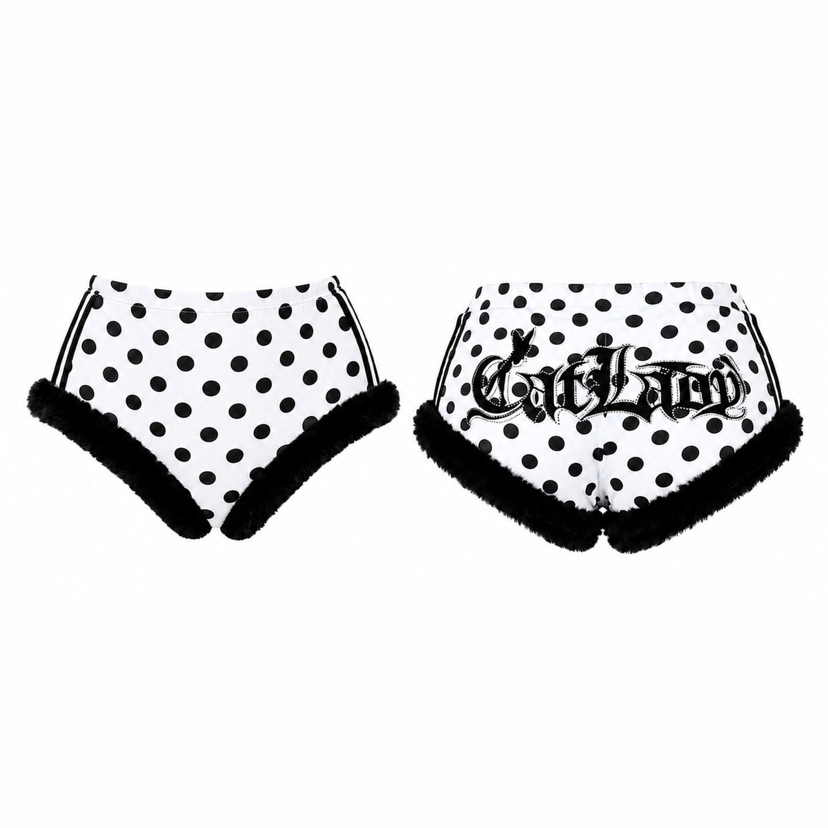 Noir Dot Bikini Set