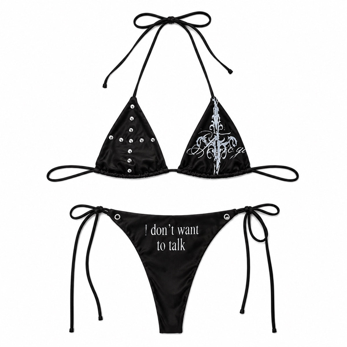 No Talk Bikini Set
