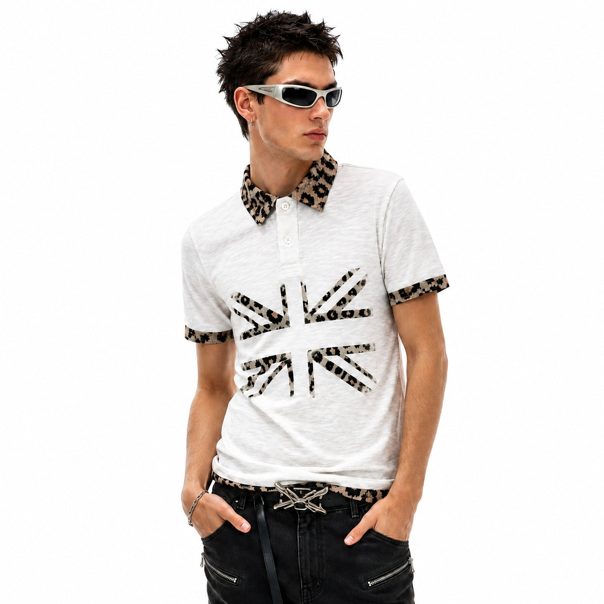 Leopard Signal Polo