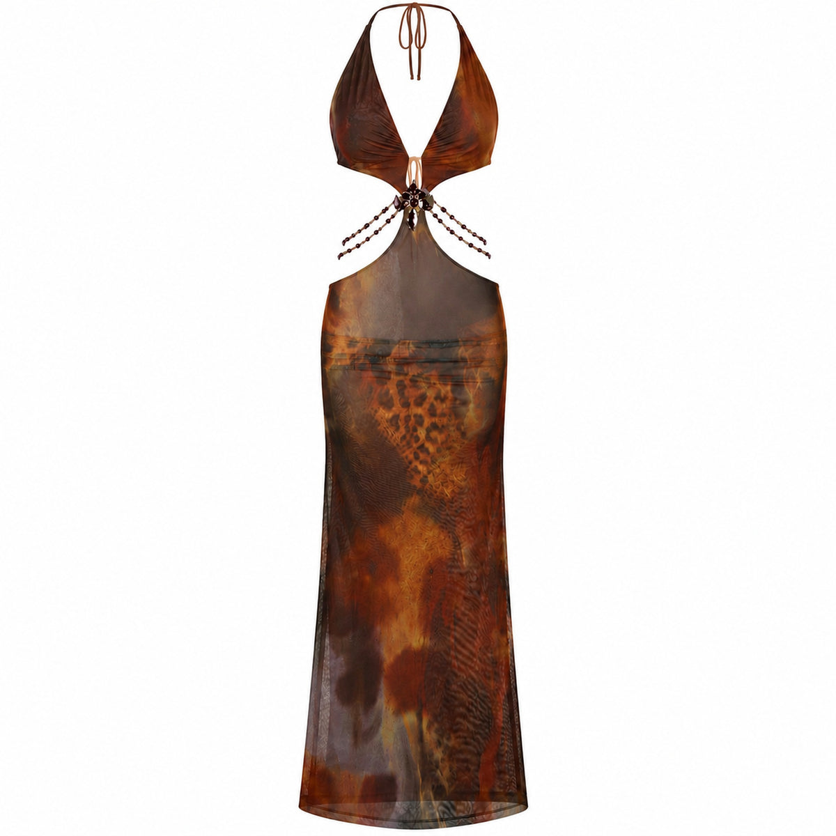 Ember Mesh Dress