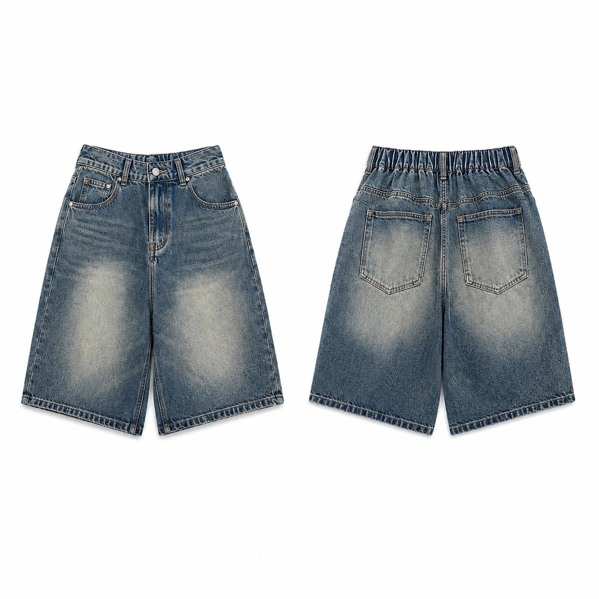 Loose Denim Jorts