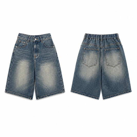 Loose Denim Jorts