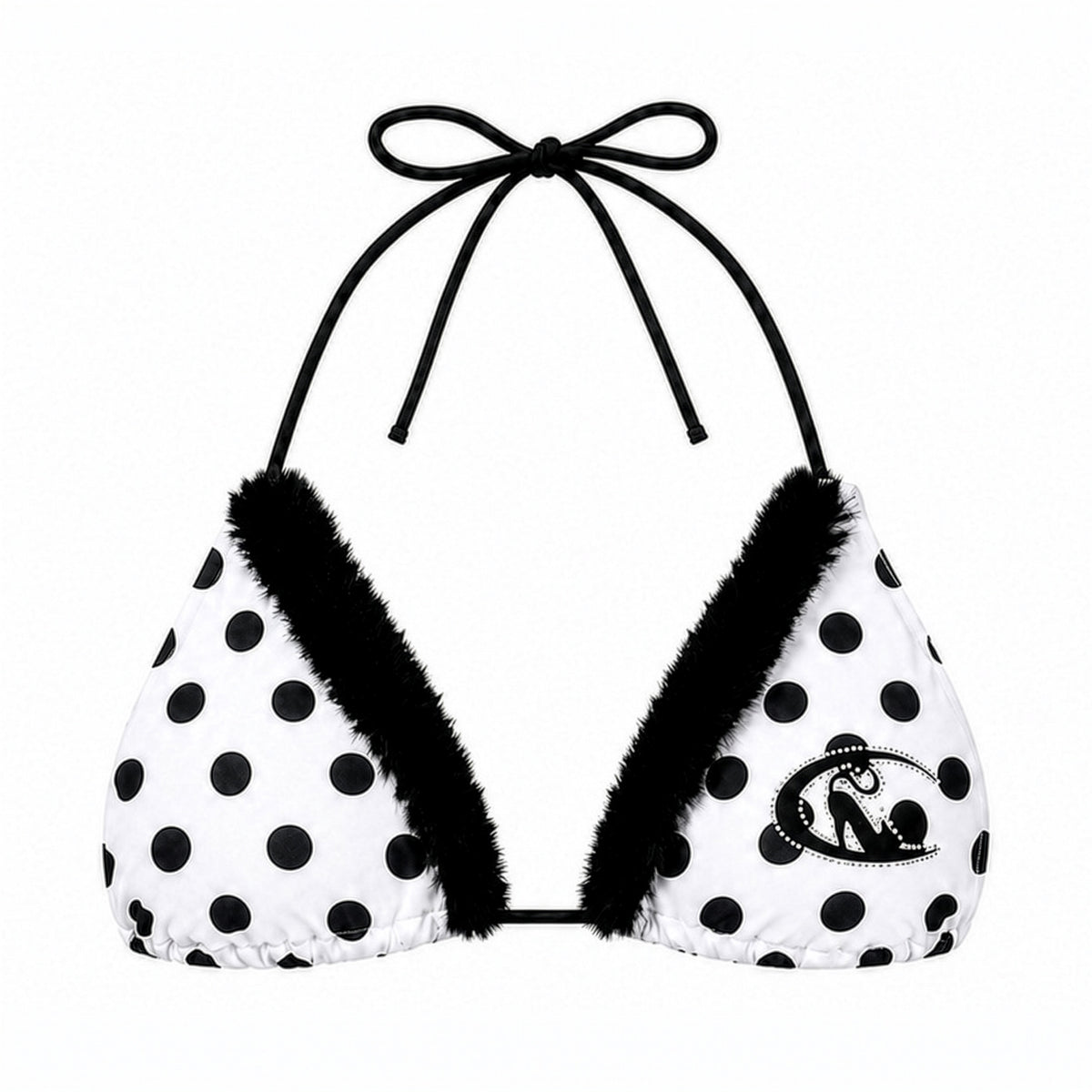 Noir Dot Bikini Set