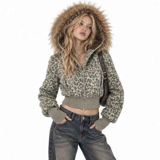 Snow Leopard Hoodie