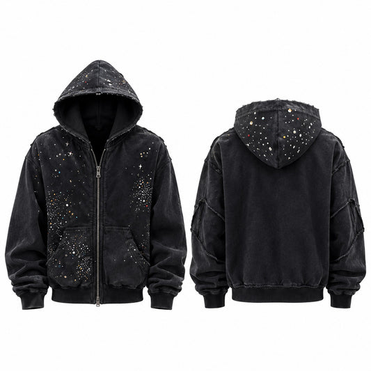 Stardust Zip Hoodie